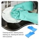 thumbnail image 5 of Bewildely 1 par de guantes para lavar platos con estropajo, tazones para platos, limpieza de alimentos, limpieza, manoplas resistentes al calor, Mostrada Azul Bewildely HA060614-01, 5 of 6