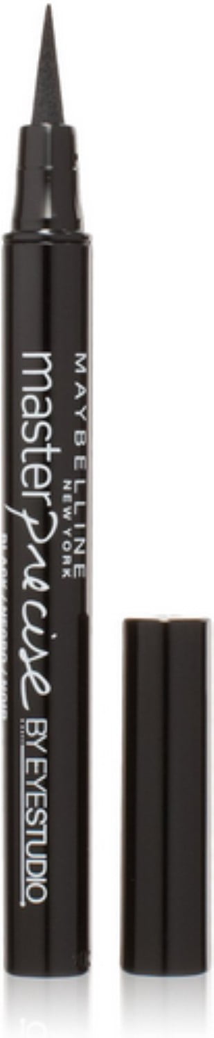 Maybelline EyeStudio Master Precise Liquid Eyeliner Ink Pen, Black [110], 1 ea