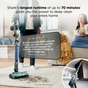 Shark PowerDetect Cordless Stick Vacuum, Carpet and Hardfloors, DuoClean Detect Technology, Reverse Cleaning, MultiFLEX Wand, 70-Min Run Time, IP1250 Grey