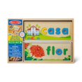 thumbnail image 3 of Juguete educativo para aprender idiomas Melissa & Doug Spanish See & Spell con certificación FSC, 3 of 9
