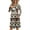 Aztec Tribal, variant on SCRAWLGOD Flower Maternity Nursing Dress Long Sleeve Breastfeeding Dresses Fall Crewneck Pregnant Dress for Women Baby Shower Size S Soft Knee Length Dress for Women Casual