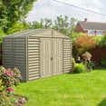 thumbnail image 6 of DuraMax 10.5ft x 5ft Woodbridge Vinyl Shed with Foundation Kit, 6 of 19
