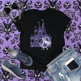 thumbnail image 3 of Haunted Mansion Shirt Adult Women Ladies Ghostly Haunted House Tshirt (Black, 3X Large), 3 of 6