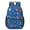 Soccer and Scoreboard Blue, variant on Soccer and Shadow Purple Pattern 17" School Backpacks for Teens,Waterproof Oxford Fabric,S-Shape Padded Straps for School,Travel,Hiking,Camping