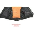 thumbnail image 4 of Milwaukee Leather ML1255 Women's Black Braided Premium Leather Side Lace Motorcycle Rider Vest Large, 4 of 7