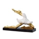 thumbnail image 1 of Figura de bailarina de ballet de estilo nórdico, decoración artística, estatuilla de mujer, resina, ballet Estilo C Aureato, 1 of 8