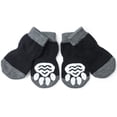 thumbnail image 5 of ZHAOCHENG pares de calcetines antideslizantes para perros y gatos - para proteger las patas de las mascotas y el suelo interior, con almohadillas de goma, adecuados para perros y gatos pequeños o gran, 5 of 5