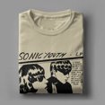 thumbnail image 5 of Camiseta de manga corta de algodón con diseño divertido de Sonic Youth para hombre, con diseño de pareja Y2K, ideal como regalo de cumpleaños, 5 of 5