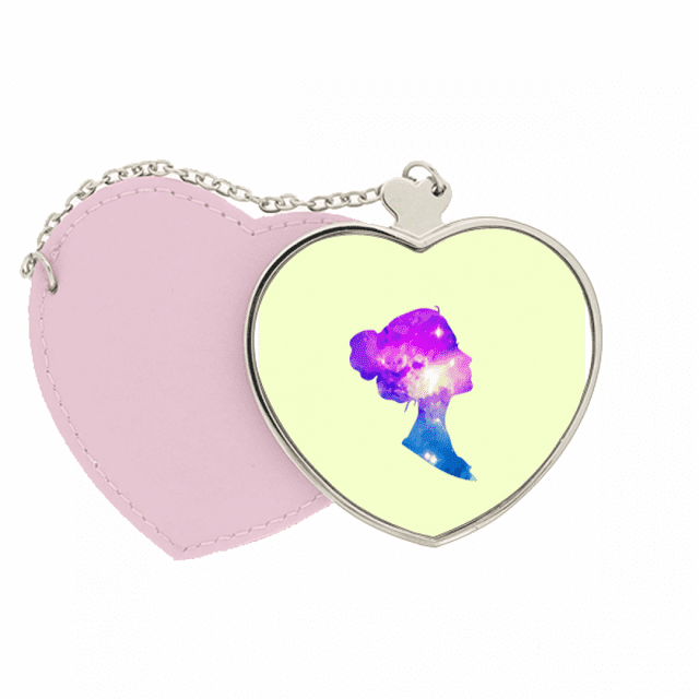 La estrella de avatar Bolsa de viaje Mirror maquillaje corazón rosa