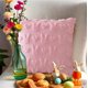 thumbnail image 1 of Fasiaou Easter Throw Pillow Covers 18x18 inch 1Pack for Easter Decorations Easter Pink Bunny Rabbit Soft Plush Faux Fur Wool Pillow Covers for Sofa Living Room Couch Bed, 1 of 6