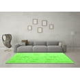 thumbnail image 3 of Ahgly Company Indoor Square Oriental Green Traditional Area Rugs, 5' Square, 3 of 4
