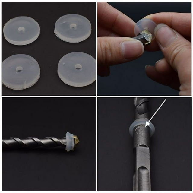 Drill Bit Cover Stain Debris Tools Scratching Guard Accessories Dustproof Universal Electric Hammer Dust Collector Protector Portable Guard Spare Accessories