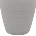 thumbnail image 3 of BenJara Sima Accent Vase, White Ceramic Modern Urn Shape, Ear Handles, 11 Inch, 3 of 6