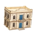 thumbnail image 2 of Kits de modelos de arquitectura a escala 1:72, rompecabezas de madera 3D, modelo de casa de madera para adolescentes 2 pisos, 2 of 9