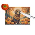 thumbnail image 4 of Carolines Treasures DAC1028LCB 15 x 12 in. Briard Fall Glass Cutting Board - Large, 4 of 5