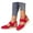 Red, variant on Wedge Sandals for Women Closed Toe Dressy Shoes Elastic Ankle Strap Comfortable Beach Footwear