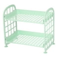 thumbnail image 1 of Organizador de Maquillaje Duradero para Mujeres 1pc para Baño, Escritorio de Oficina, Dormitorio Universitario, Plástico Verde, 1 of 6
