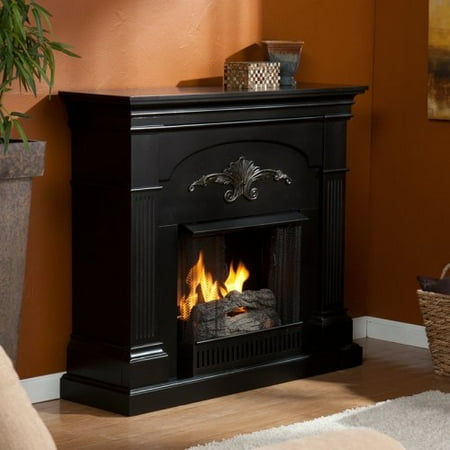 Sicilian Harvest Black Gel Fireplace