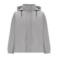 thumbnail image 5 of Wensltd Women Sport Jacket Lightweight Hiking Outdoor Waterproof Long Sleeves with Pockets, 5 of 7