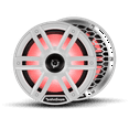 thumbnail image 6 of Rockford Fosgate M2-8H Color Optix 8” 2-Way Coaxial Multicolor LED Lighted Marine Speakers with Horn Tweeters - White / Stainless (Pair), 6 of 6