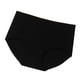 thumbnail image 4 of Bragas Mujer Calzoncillos transpirables de cintura media sin costuras Ropa interior suave, Negro, XXL Noticed AP001340-01, 4 of 7