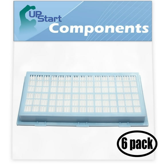 6-Pack Replacement for Miele S7 Series Vacuum HEPA Filter - Compatible with Miele SF-AH 30, SF-HA 30, AH30 HEPA Filter