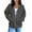 DD04_Dark Gray, variant on Zip Up Hoodies Womens Long Sleeve Oversized Sweatshirts Y2K Jacket with Pockets 2025 Fall Trendy Clothes Army Green 2XL