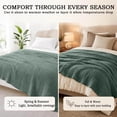 thumbnail image 5 of Yeciiwht Soft Gauze Blanket Breathable Lightweight Cotton Muslin Blankets Throw Blanket for Bed, Couch & Sofa, Cozy All-Season Home Blanket 59*51, 5 of 9