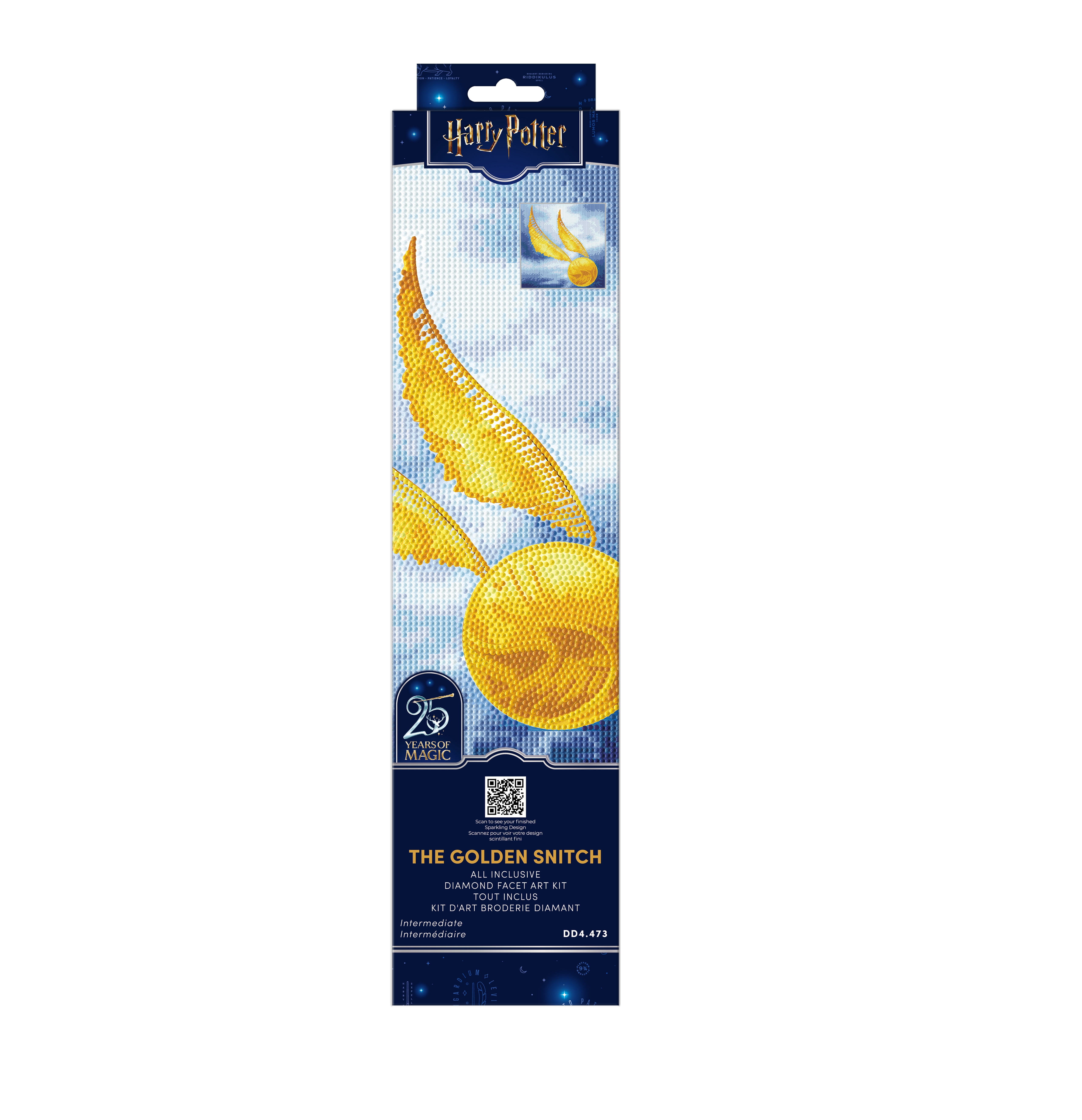 DIAMOND DOTZ® Harry Potter The Golden Snitch Special Edition Diamond Painting Kit