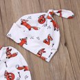 thumbnail image 4 of SUNSIOM Newborn Infant Baby Cartoon Animal Zipper Swaddle Wrap Blanket + Hat, 4 of 9