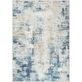 thumbnail image 2 of Wondo Modern Abstract Area Rugs 6x9, Large Washable Rugs for Living Room Soft Rugs for Bedroom, Light Bblue, 2 of 8