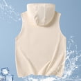 thumbnail image 3 of Afdoent Mens Casual Tank Tops Hooded Vest Back Heart Fashion Top Men Summer Light Sports Vest Streetwear, 3 of 3