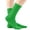 #18Green, variant on Acaics Solid-Color Socks for Girls Casual Cotton Crew Sock Comfort Socks