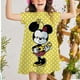 thumbnail image 1 of Nuevo vestido de princesa de verano para niñas vestido de manga corta dulce Disney Minnie Mickey Mouse estampado Vestidos ropa bebé niños ropa 5T Gao Jinjia LED, 1 of 2