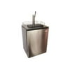 Haier BrewMaster HBF05EAVS - Beverage dispenser - width: 23.7 in - depth: 23.9 in - height: 34 in - 6.4 cu. ft - virtual steel