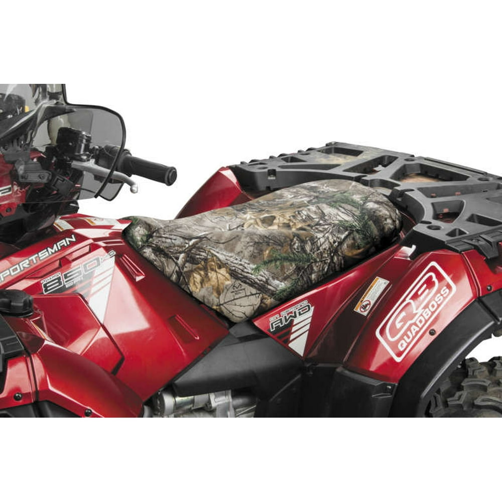 QuadBoss Universal ATV Realtree Xtra Camo Seat Cover UV Resistant