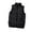 Black, variant on Mens Vests Casual Men's Winter Lightweight Down Vest Insulated Warm Gilet for Outdoor Sports and Casual Wear Size:M