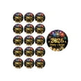 thumbnail image 2 of DAMAI Black Gold And Colorful Happy NewYear Theme Party Tableware Disposable 7-inchs 9-inchs Paper Plates Paper Cup Tissue Set Of Party-Themed Paper Plates, 2 of 6