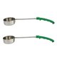 thumbnail image 1 of 2X Cuchara de Salsa para Untar de Pizza Manejar de Goma Cuchara de Cocina de Fondo Plano Cuchara de Cocina de Acero Inoxidable Cuchara de Sopa para Mezclar Y Medir -4 Oz, 1 of 5