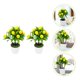 thumbnail image 3 of HOMEMAXS 2 piezas de plantas artificiales para el hogar, decoración de árbol de limón falso, adornos de bonsái de simulación HOMEMAXS 14370431, 3 of 6
