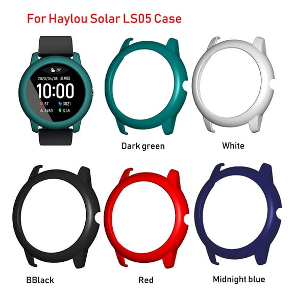 Case For Solar LS05 Watch Silicone Screen Protector Frame For  Solar Smart Watch Soft Bracelet Bumper Case