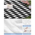 thumbnail image 6 of Farmhouse Checkered Beach Towels Oversized Super Absorbent, Black White Buffalo Plaid Lightweight Bath Towel Quick Dry Sets For Bathroom/Pool/Rv Camping/Beach Play/Gym Room/Picnic 23"x47", 6 of 8