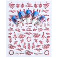 thumbnail image 1 of Uñas postizas, uñas postizas, regalos para mujeres, pegatinas de uñas navideñas con forma de copo de nieve y estrella, esmalte de uñas., 1 of 3
