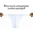 thumbnail image 5 of Men’s Transparent Thong Underwear - Sheer Waistband & Mesh Ventilation, 5 of 10