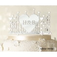 thumbnail image 1 of Monogram Cake Topper First Name Initial Heart Cake Topper, 1 of 1