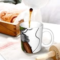 thumbnail image 3 of Yiaed Fishing Gnome Print Ceramics Coffee,Large Handle Design,Extra Large Tea and Coffee Cup for Office and Home Mugs, 3 of 6