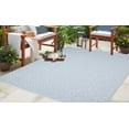 thumbnail image 2 of Erbanica Tapis Réversible en Plastique Bleu Mirage 4 Pieds x 6 Pieds Intérieur Extérieur, 2 of 5