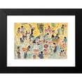 thumbnail image 2 of Pierre Jean Apol 24x18 Black Modern Framed Museum Art Print Titled - Market Scene in the Dutch East Indies (1886 - 1947), 2 of 5