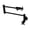 Matte Black, variant on Kingston Brass KS4102DX Concord Two-Handle 1-Hole Wall Mount Pot Filler Faucet in Polished Brass