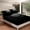 Blcak, variant on Erosebridal Parachute Fitted Sheet Full, Extreme sports Bedding Set Full Size, Boys Adults, 3-Piece（No Top Sheet）